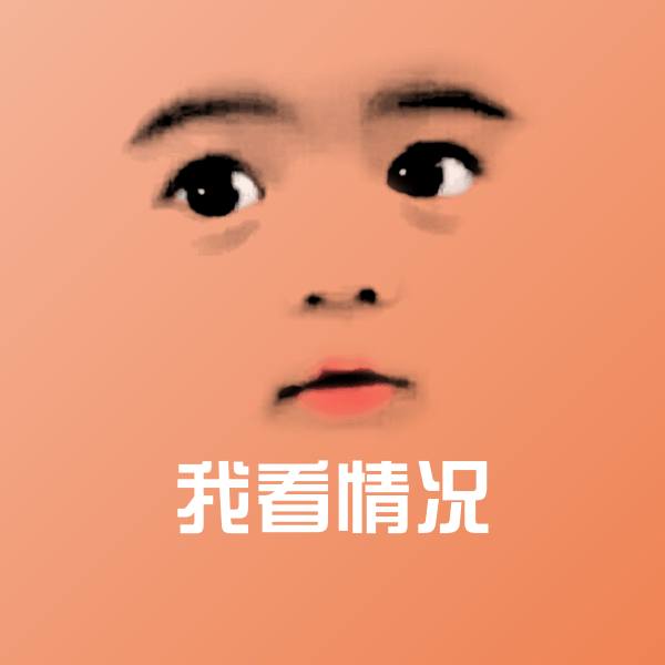 我看情况微信表情包
