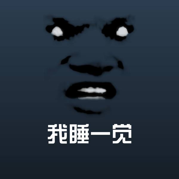 原创我睡一觉表情包