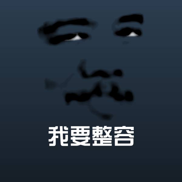 高清我要整容表情图片