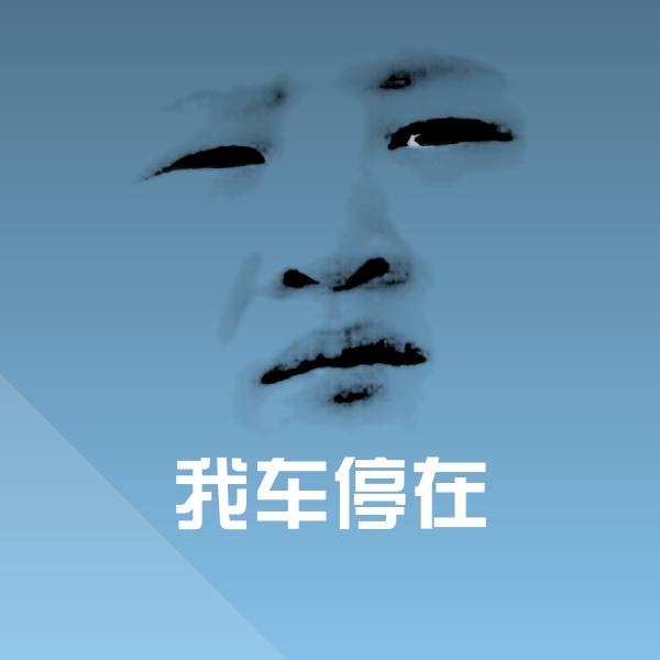 搞笑我车停在表情