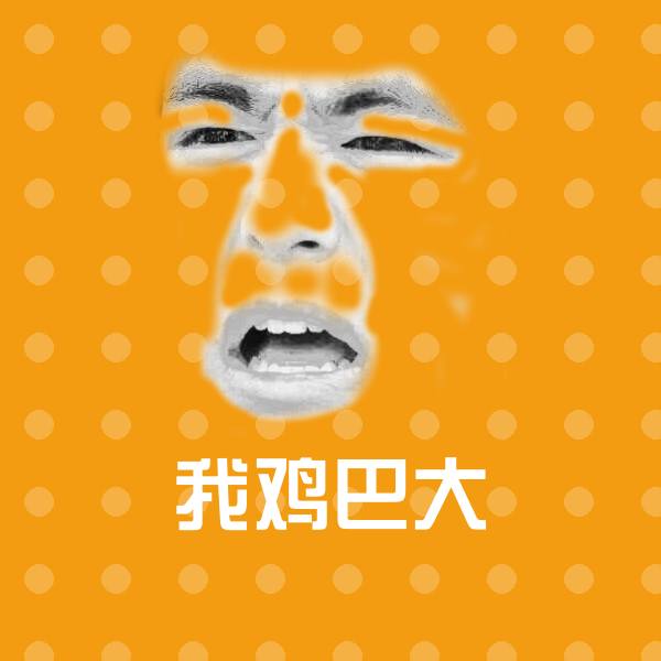 搞笑我鸡巴大表情