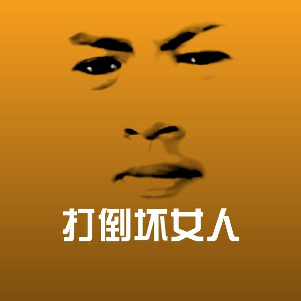 打倒坏女人聊天表情
