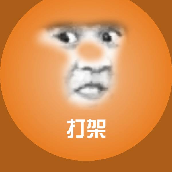 高清打架表情图片