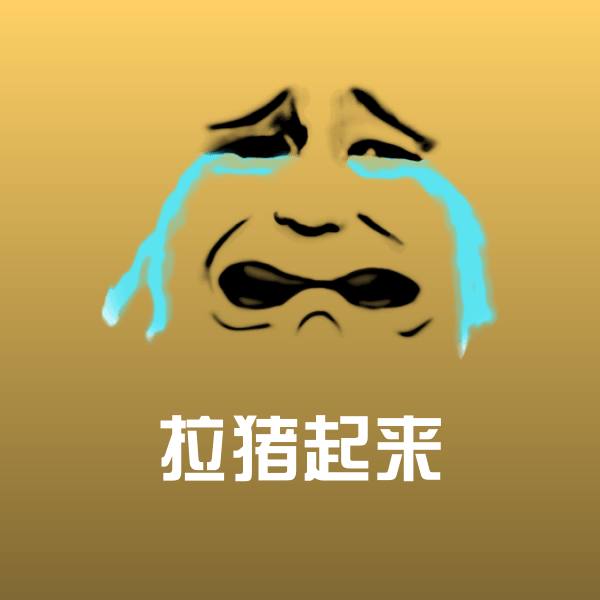 高清拉猪起来表情图片 第1张