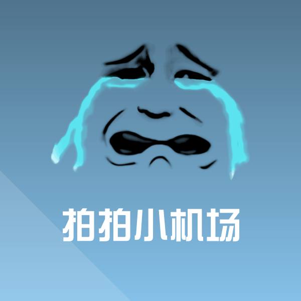 可爱拍拍小机场表情