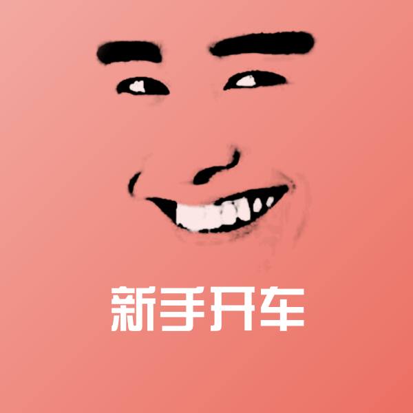 搞笑新手开车表情