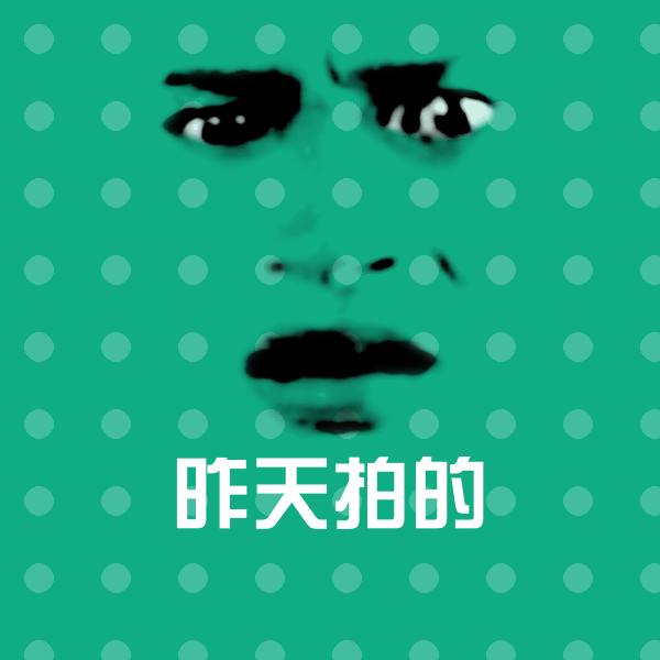 昨天拍的聊天表情