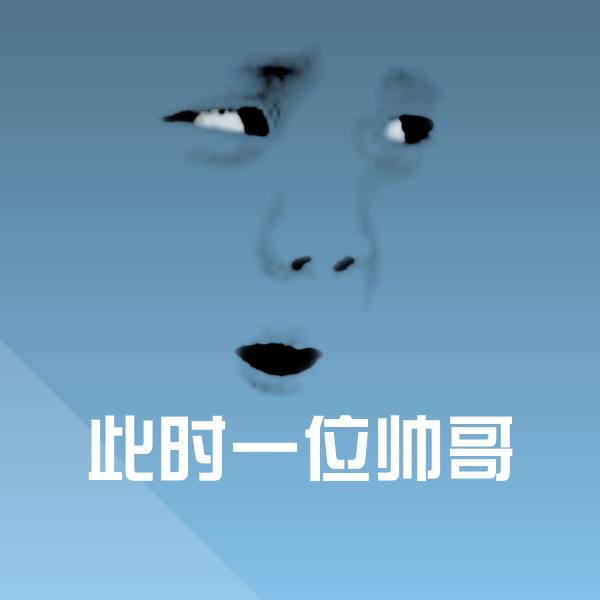 此时一位帅哥斗图图片