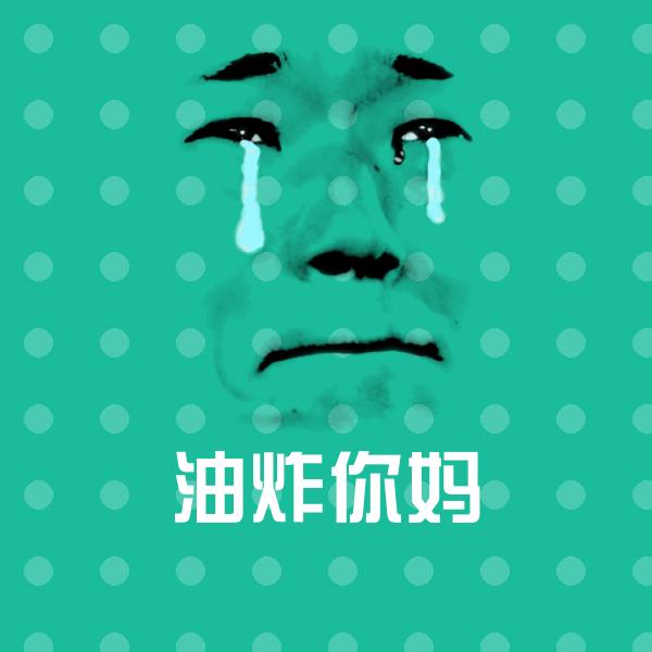高清油炸你妈表情图片