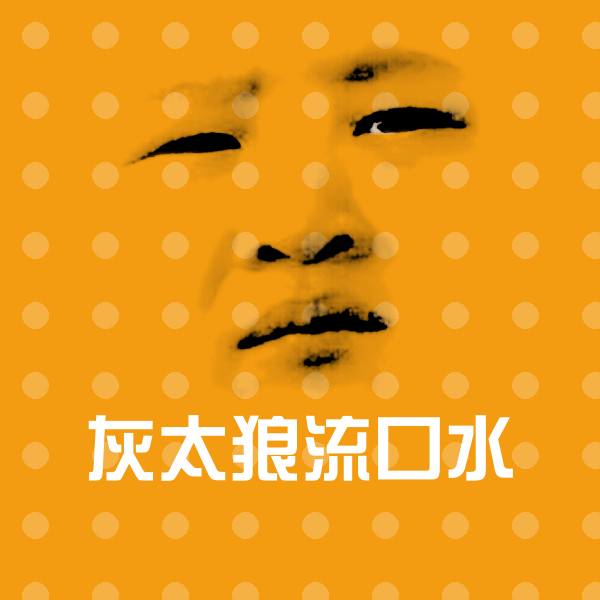 灰太狼流口水沙雕表情包