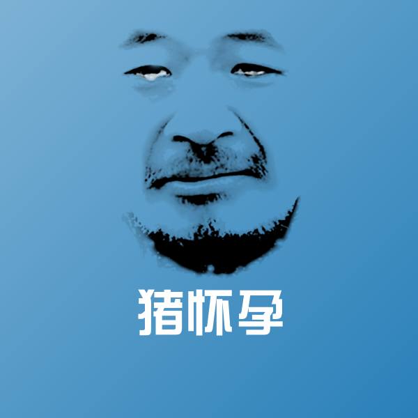 猪怀孕沙雕表情包