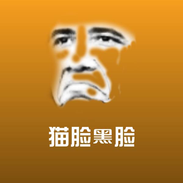 原创猫脸黑脸表情包
