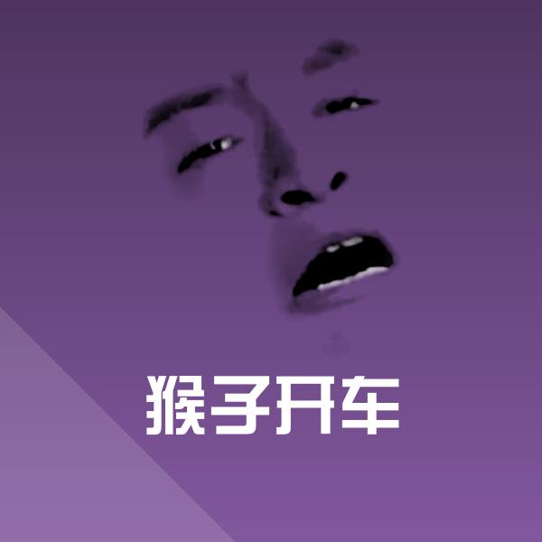 猴子开车沙雕表情包