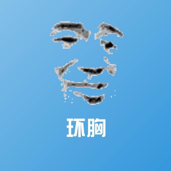 原创环胸表情包