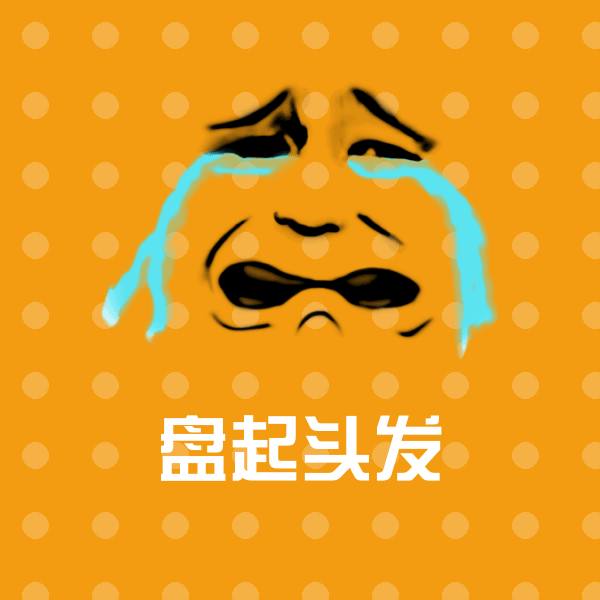 盘起头发斗图神器