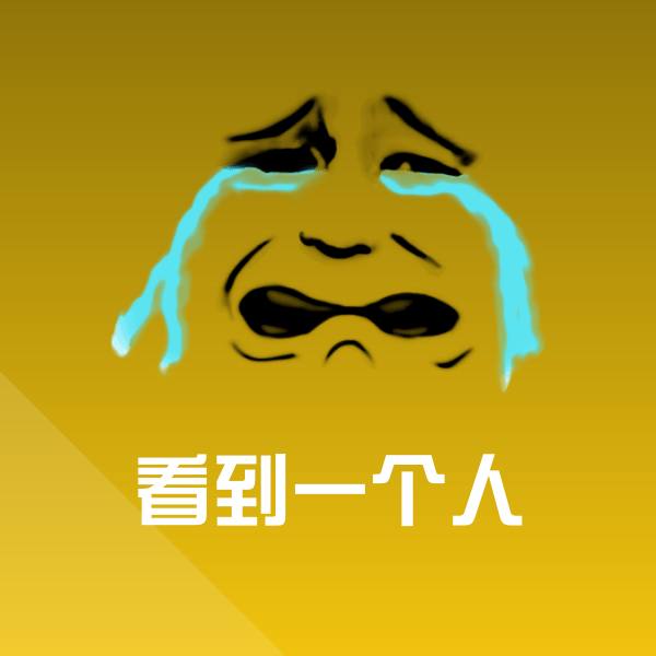 看到一个人聊天表情