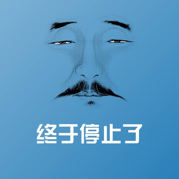 终于停止了斗图图片