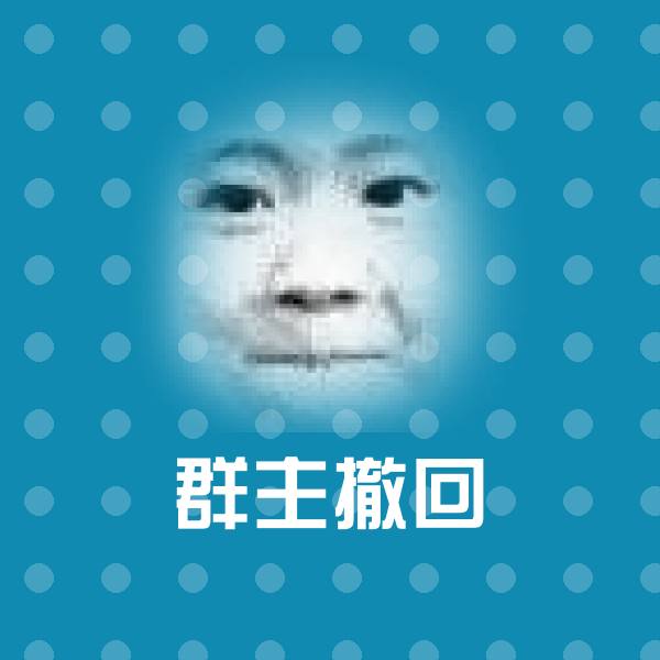 可爱群主撤回表情