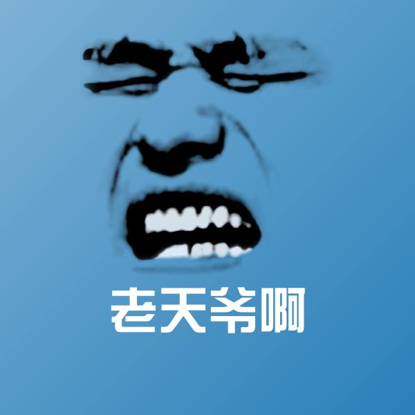 老天爷啊聊天表情