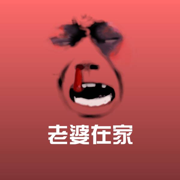 原创老婆在家表情包