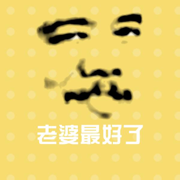 老婆最好了沙雕表情包