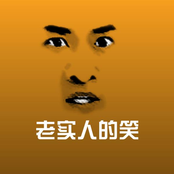 老实人的笑表情包