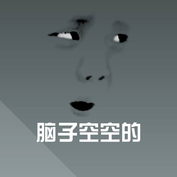 脑子空空的沙雕表情包