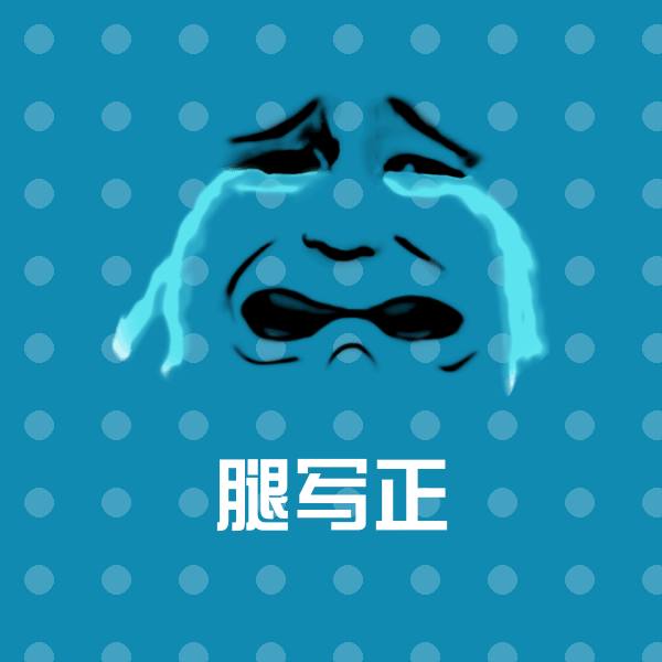 原创腿写正表情包