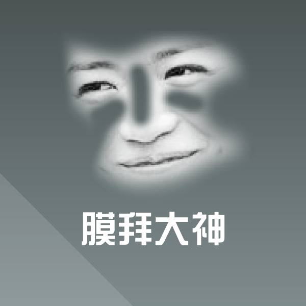 膜拜大神表情包