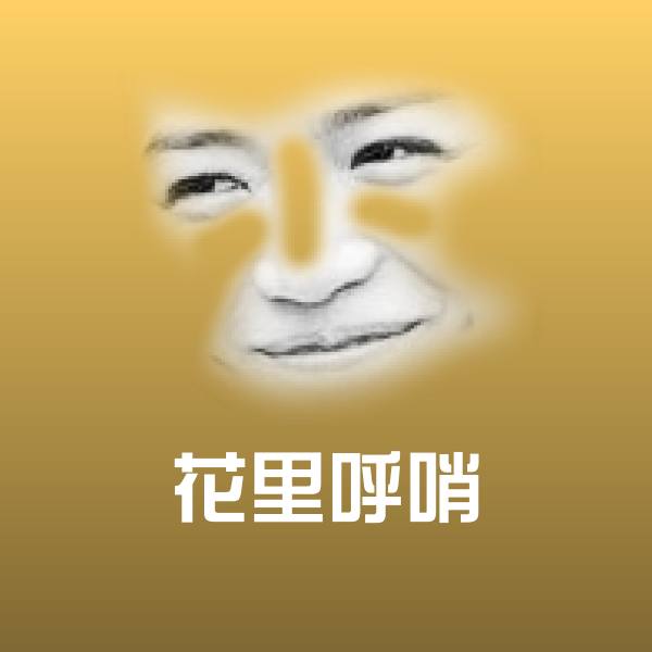 可爱花里呼哨表情