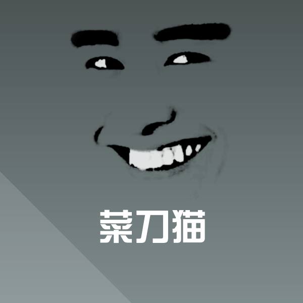 菜刀猫微信表情包