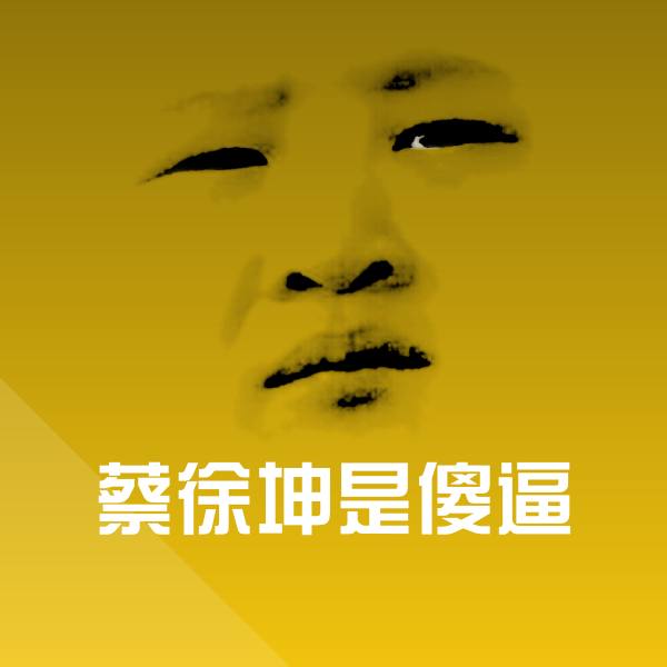蔡徐坤是傻逼聊天表情