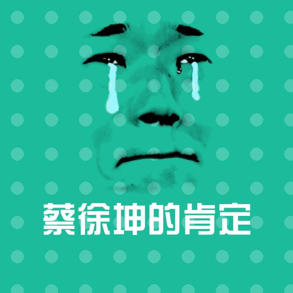搞笑蔡徐坤的肯定表情