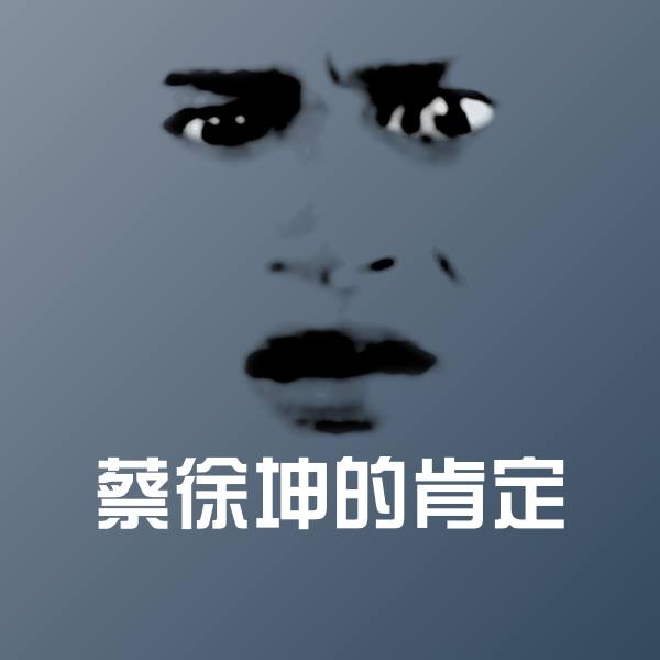 原创蔡徐坤的肯定表情包