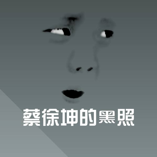 蔡徐坤的黑照表情包