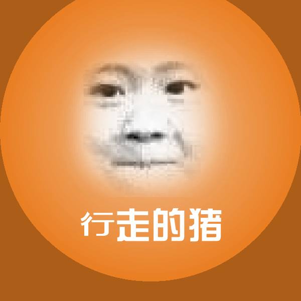 高清行走的猪表情图片
