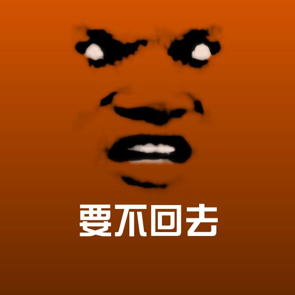 原创要不回去表情包