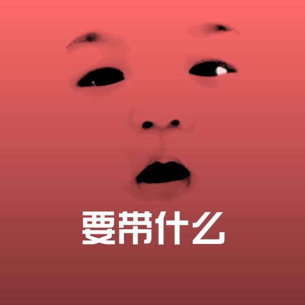 要带什么表情包