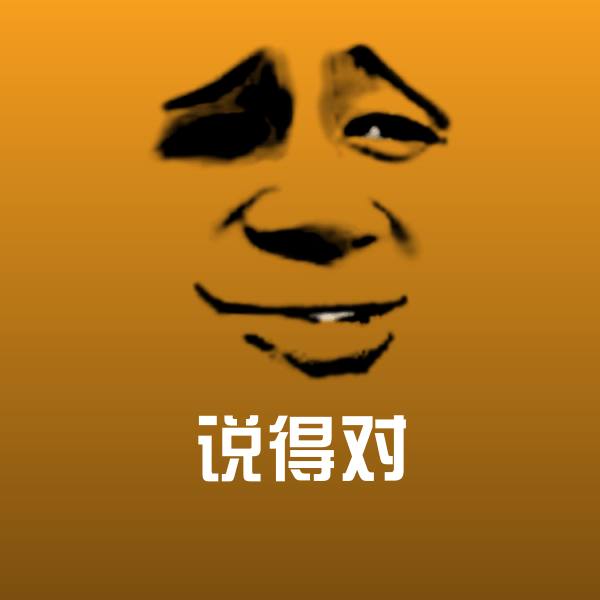 说得对聊天表情