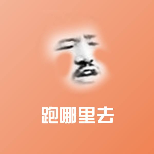 跑哪里去聊天表情