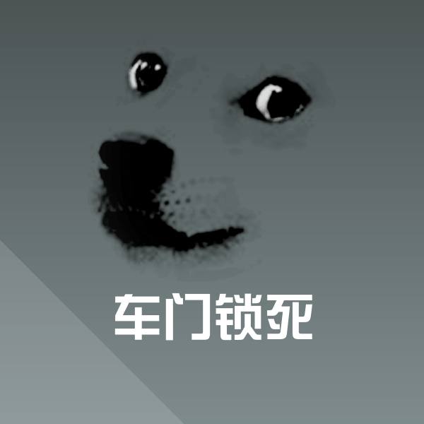 车门锁死表情包