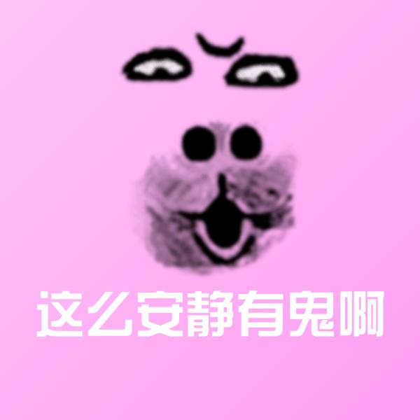 这么安静有鬼啊表情包