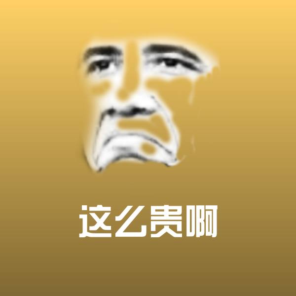这么贵啊微信表情包