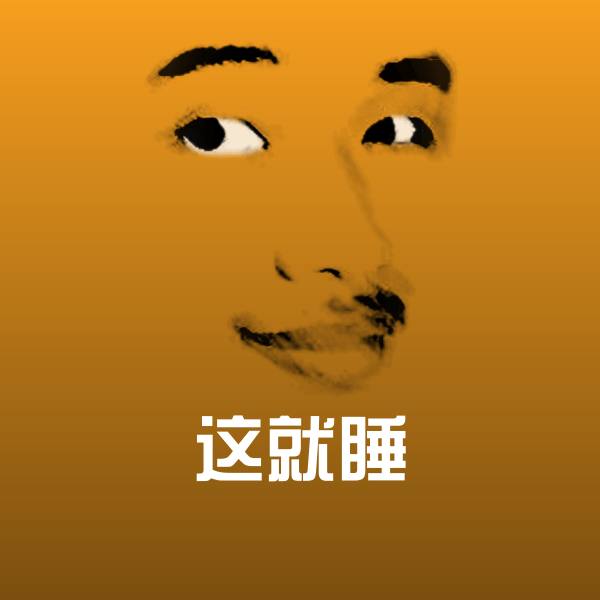 这就睡表情包