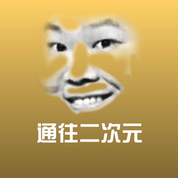 通往二次元斗图图片