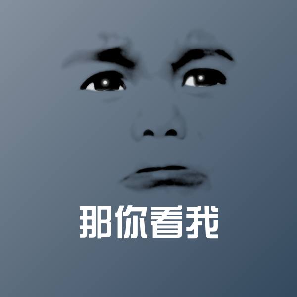 搞笑那你看我表情