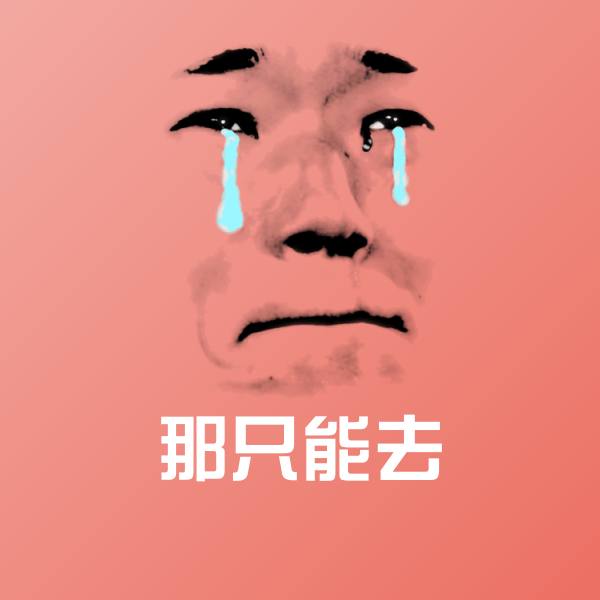 那只能去沙雕表情包