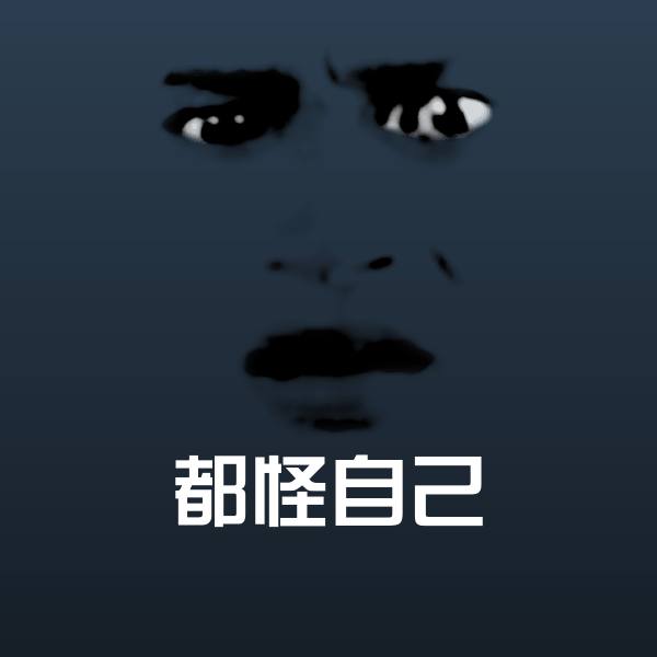 都怪自己微信表情包