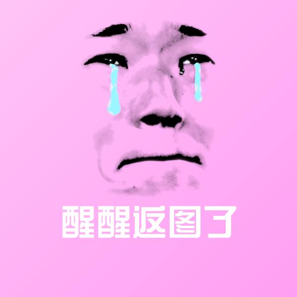 搞笑醒醒返图了表情