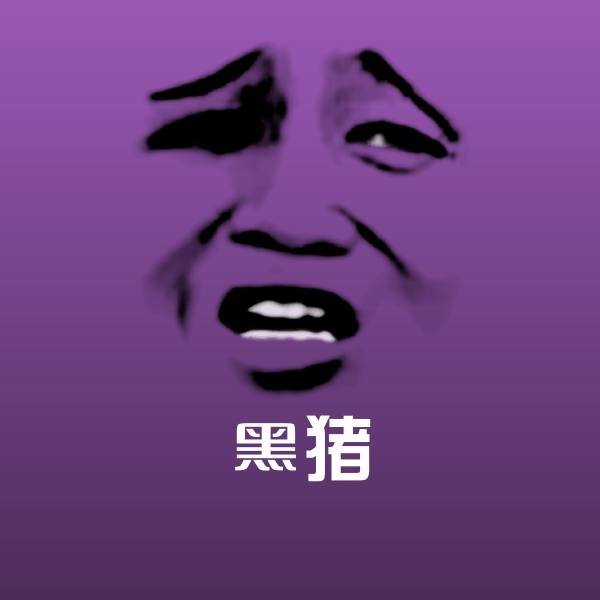 黑猪沙雕表情包